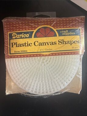Darice plastic canvas shapes